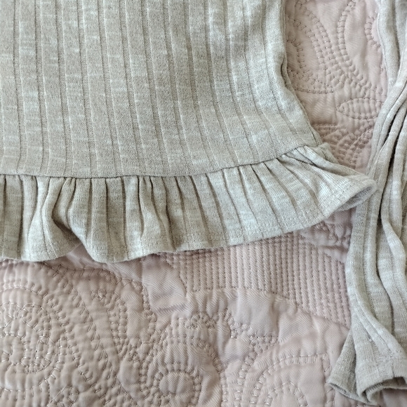 Lulu's Women's cropped long sleeve top size S - Picture 6 of 8